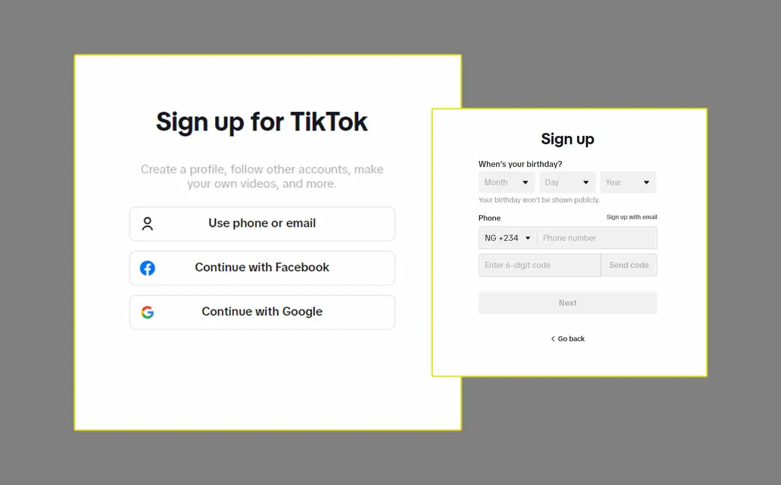 How to Create a TikTok Account