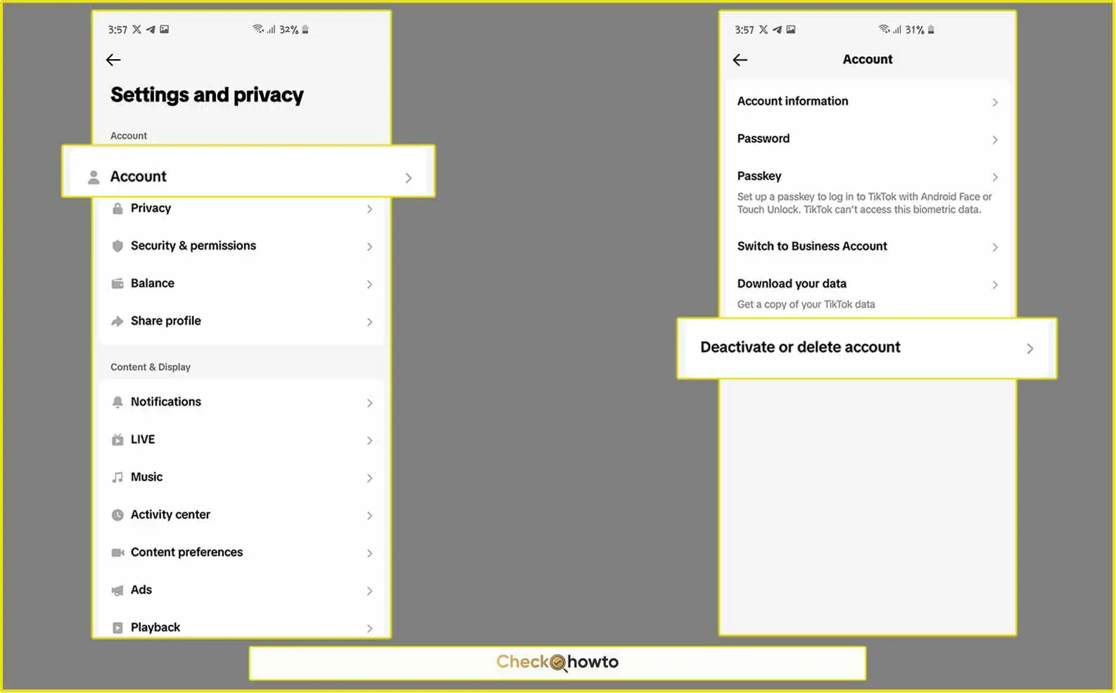 How to Deactivate Your TikTok Account