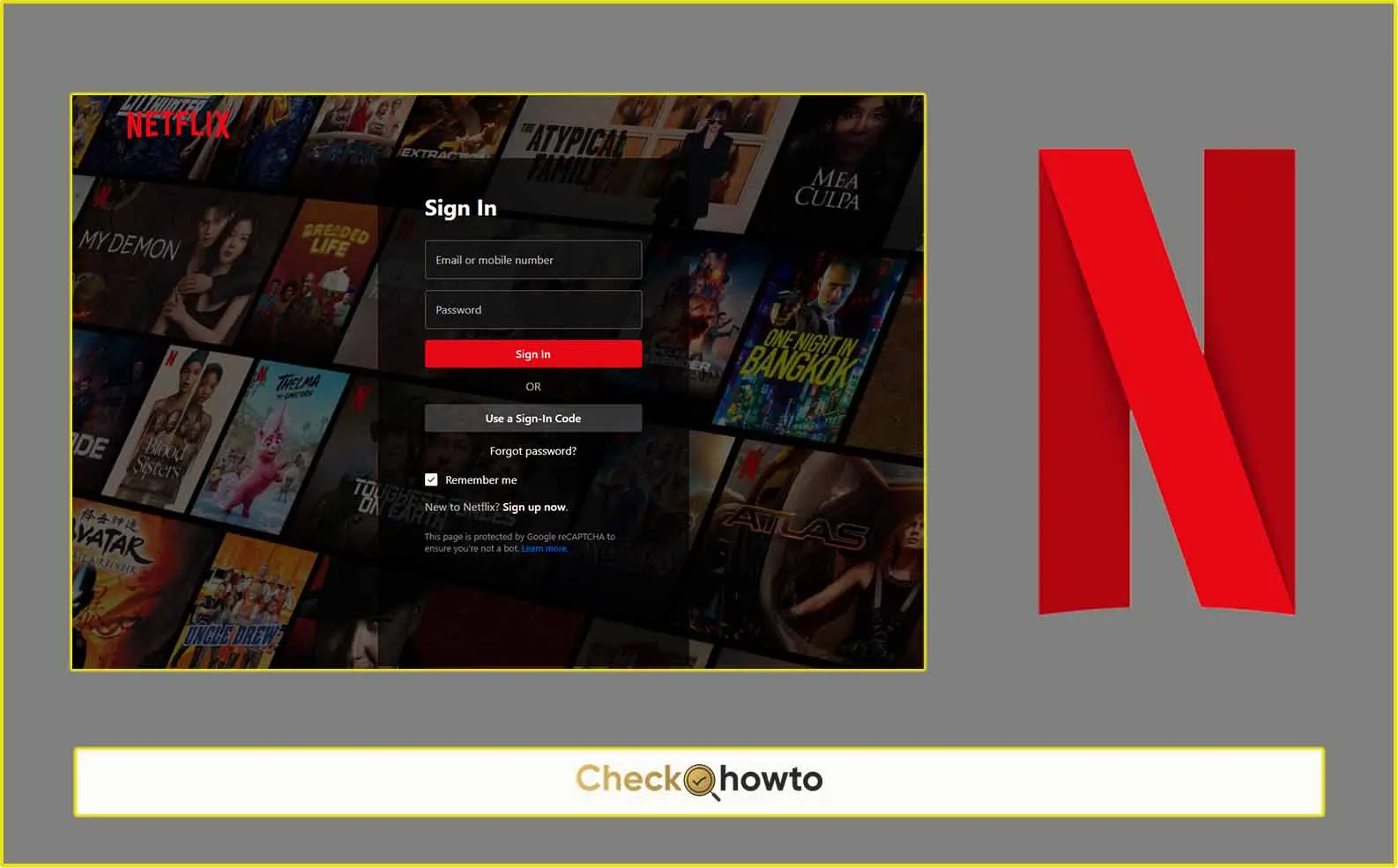 How to Login your Netflix Account