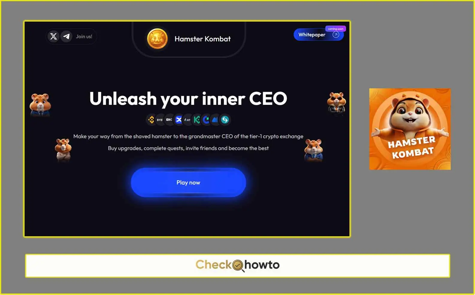 What is Hamster Kombat? (Is it a Crypto Currency or an Airdrop?)