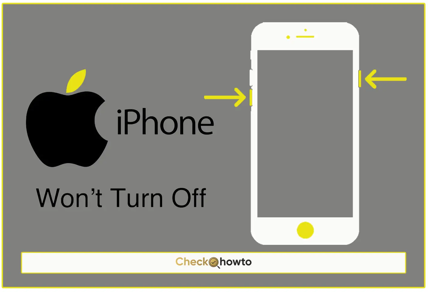 How to Fix iPhone Won't Turn Off