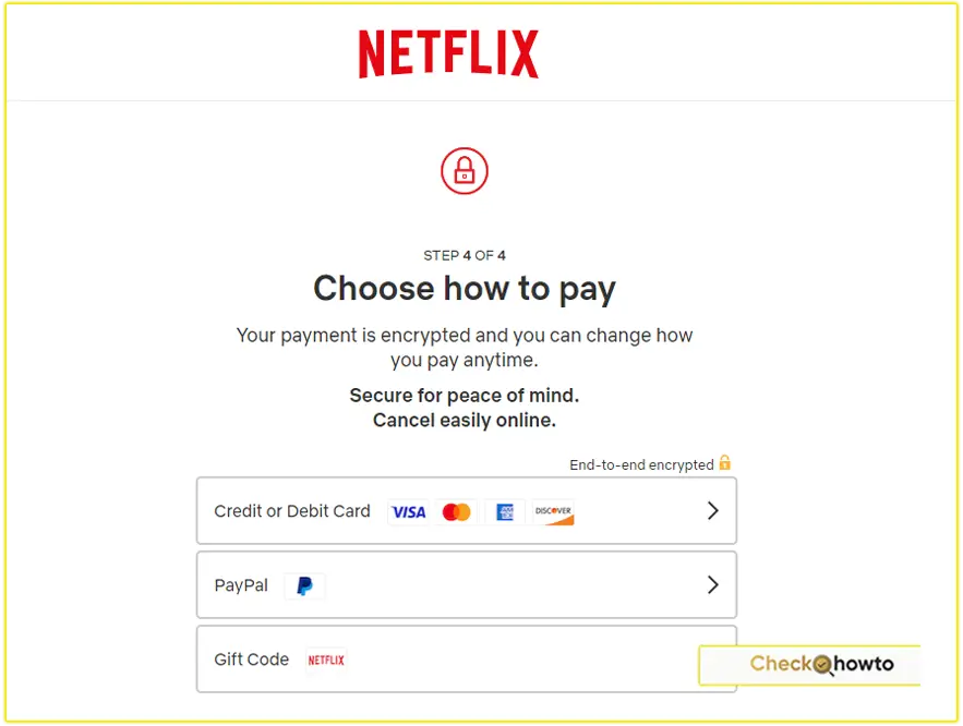 How to Pay for a Netflix Subscription in the United States