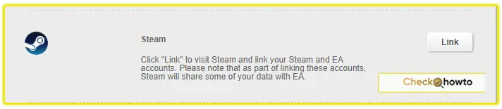 Link Your EA Account to Steam